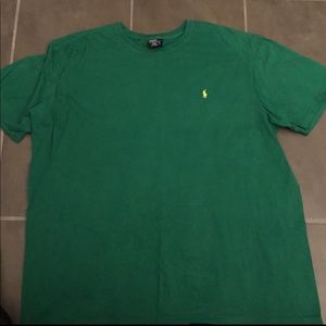 GREEN POLO YELLOW HORSE